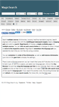 Mobile Screenshot of magicsearch.org