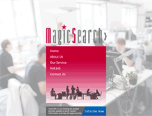 Tablet Screenshot of magicsearch.com.hk